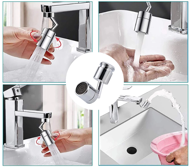 RotoTap™ - Cabezal Pulverizador Brazo Robot De Cocina