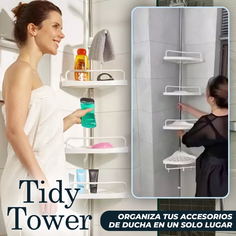 TidyTower™ - Repisas para baño