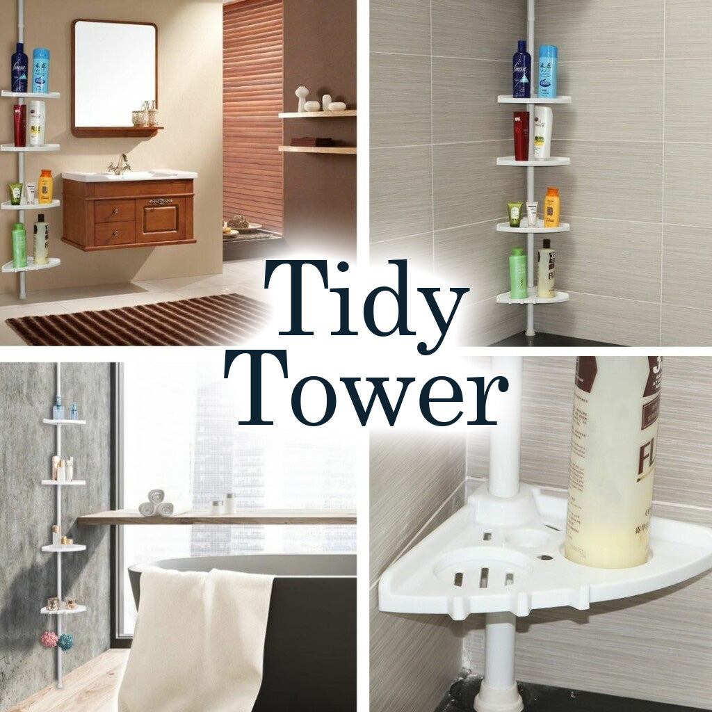 TidyTower™ - Repisas para baño