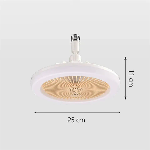 EcoAirFlow™ - Foco Ventilador De Techo 3 En 1 Ahorrador - 30W Con CONTROL