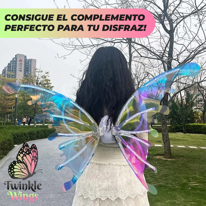 TwinkleWings™ - Alas de Mariposa Luminosas para Momentos Mágicos e Inolvidables