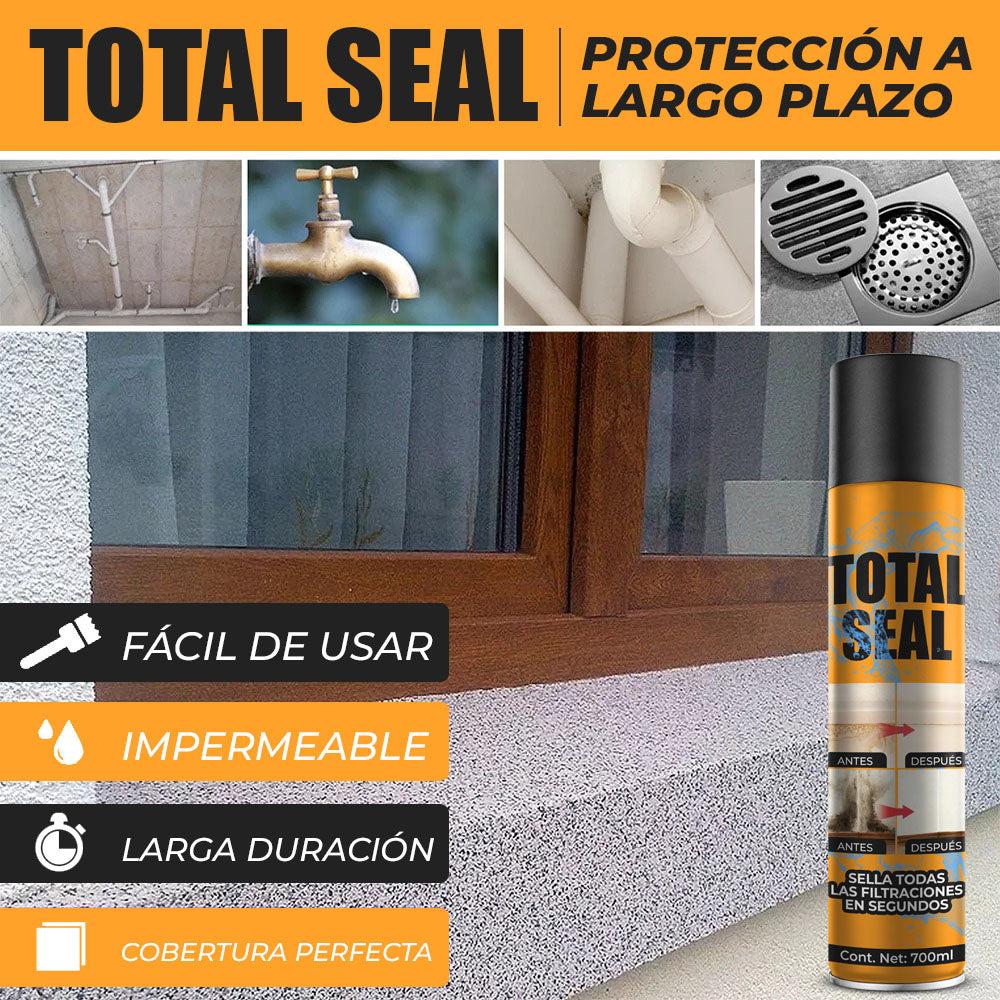 TotalSeal™ - Spray para sellar filtraciones y grietas multisuperficies