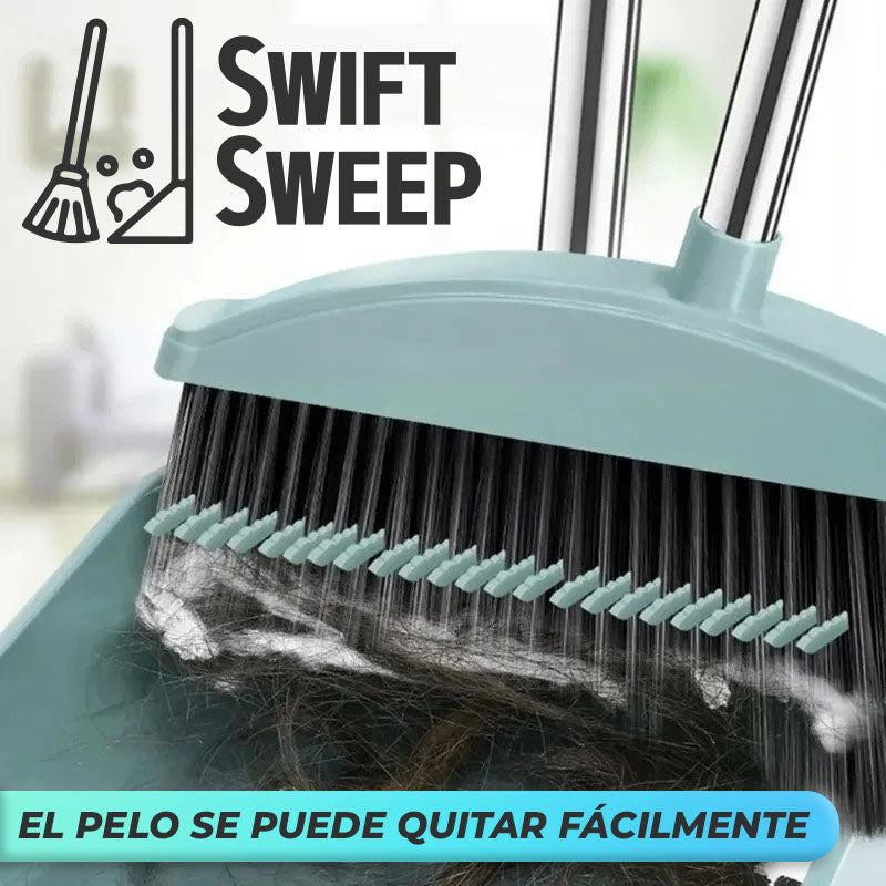 SwiftSweep™ - Juego de escoba con recojedor