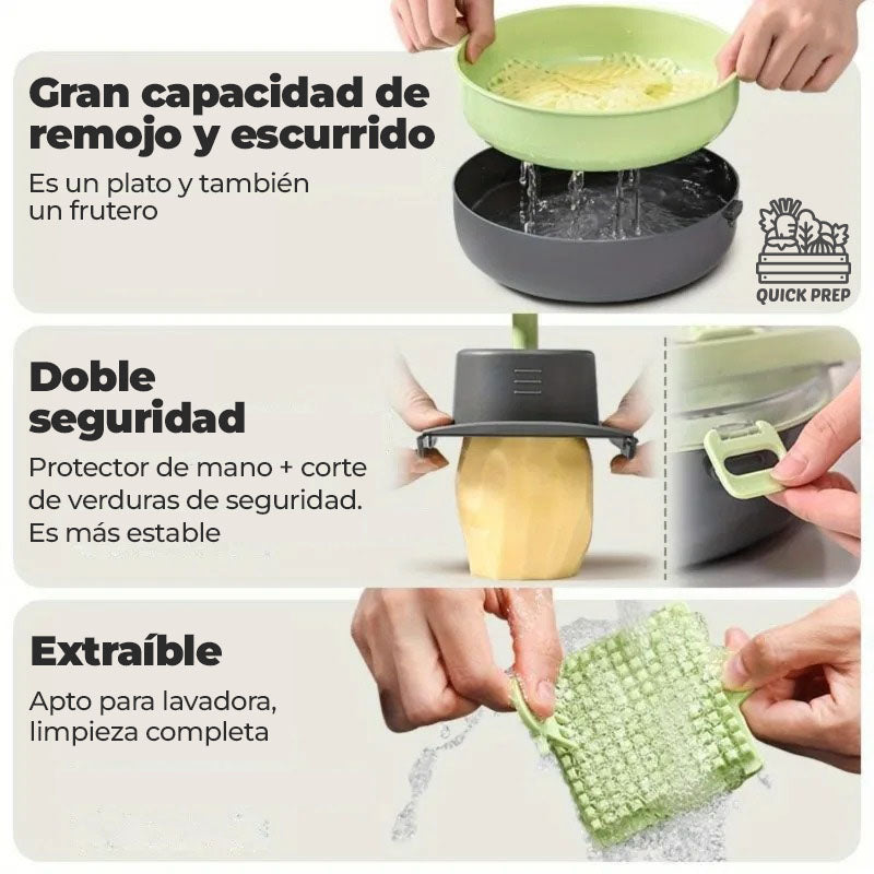 QuickPrep™ - Cortador de verduras