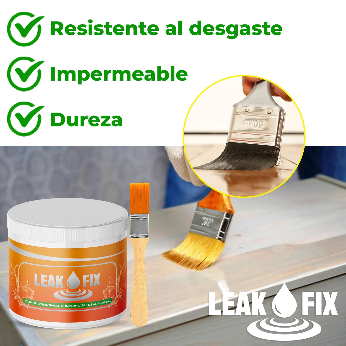 LeakFix™ - Sellador impermeable transparente