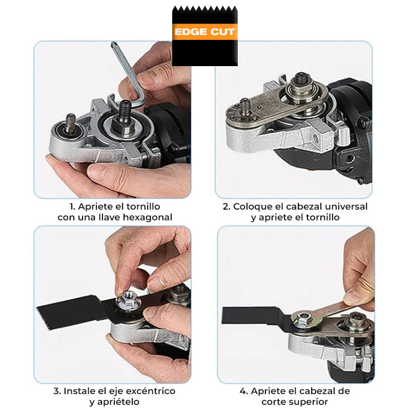 EdgeCut™ - Sierras Oscilantes para cortes precisos de alta durabilidad