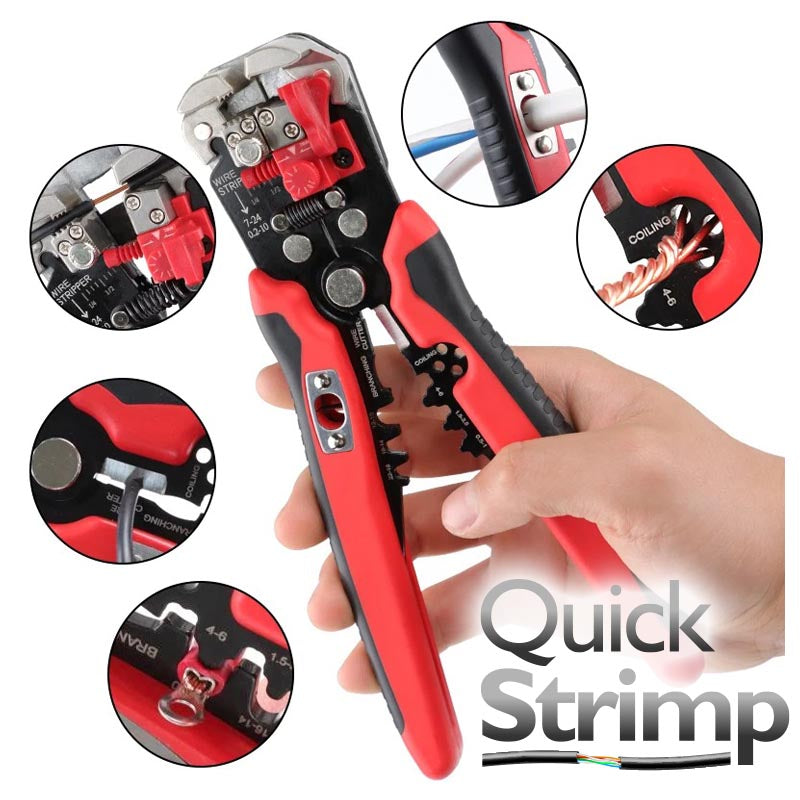 QuickStrimp™ - Pelacables automático premium