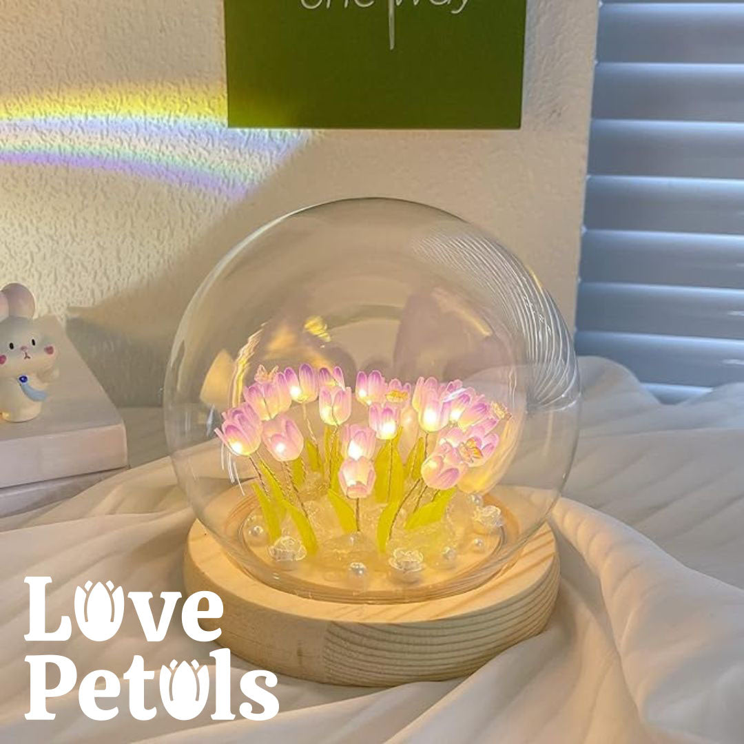 LovePetals™ - DECORACION LED DE TULIPANES MAGICOS