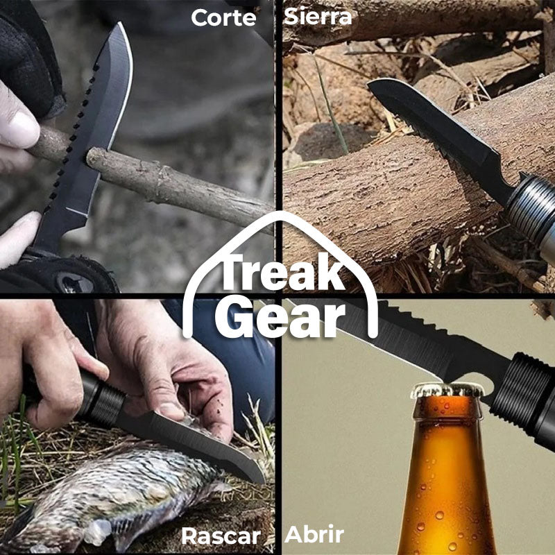 TrekGear™ - Pala multiusos 15 en 1