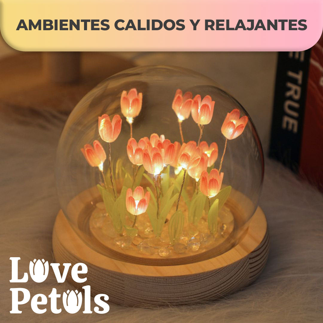 LovePetals™ - DECORACION LED DE TULIPANES MAGICOS