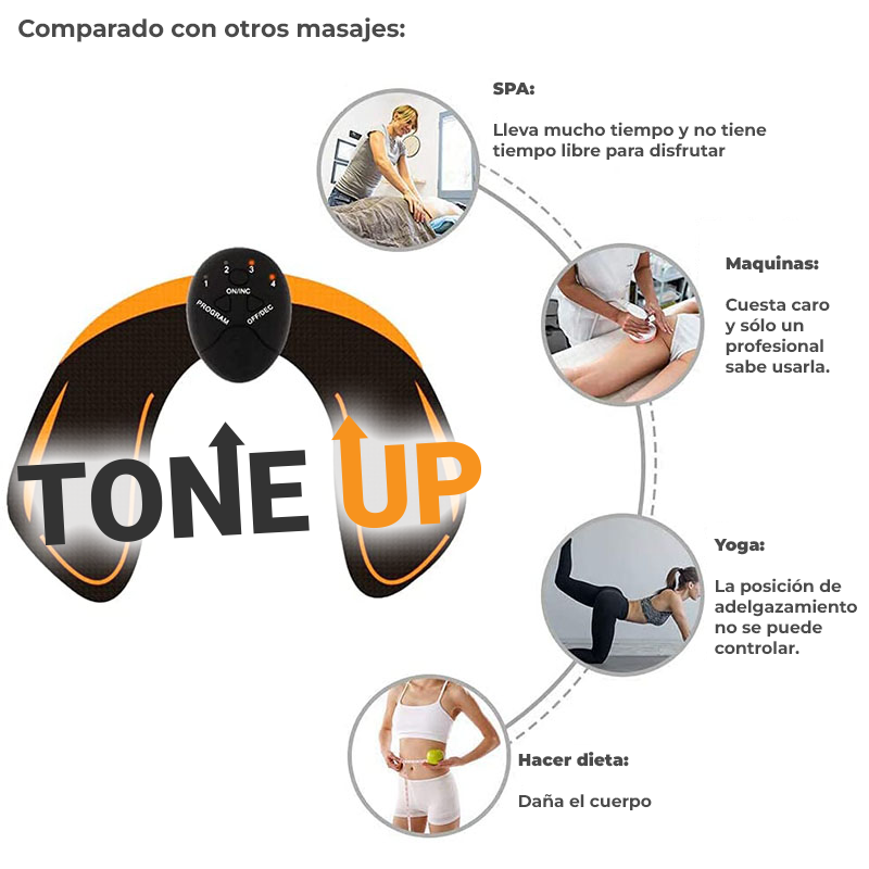 ToneUp™ - Entrenador de Gluteos EMS