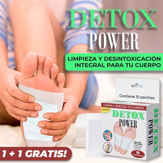 DetoxPower™ - Parches desintoxicantes para pies