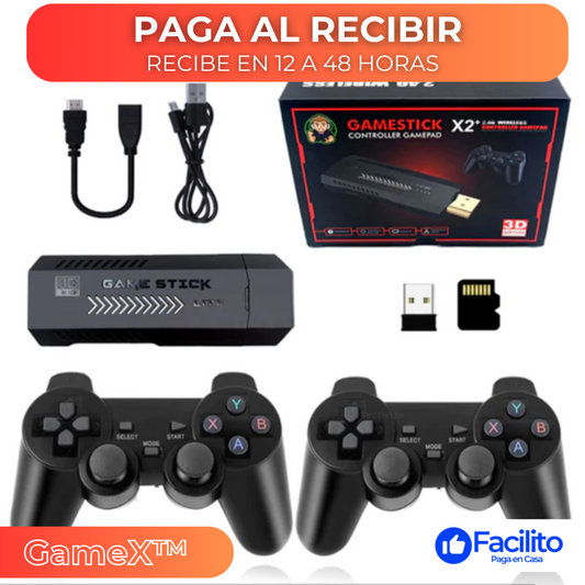 GameX™ - Multiconsola Retro Game Stick