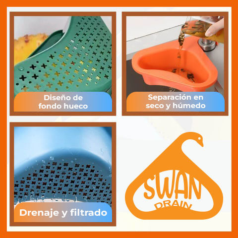 SwanDrain™ - Drenaje en forma de cisne