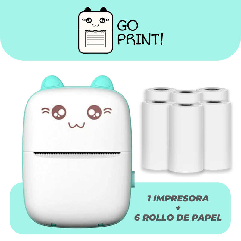 GoPrint™ – La Mini Impresora que Organiza tus Apuntes y Potencia tu Estudio