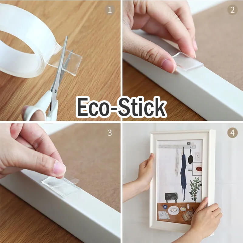 EcoStick™ - Cinta doble faz Reutilizable