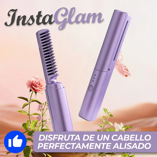 InstaGlam™ - Peine alisador inalambrico