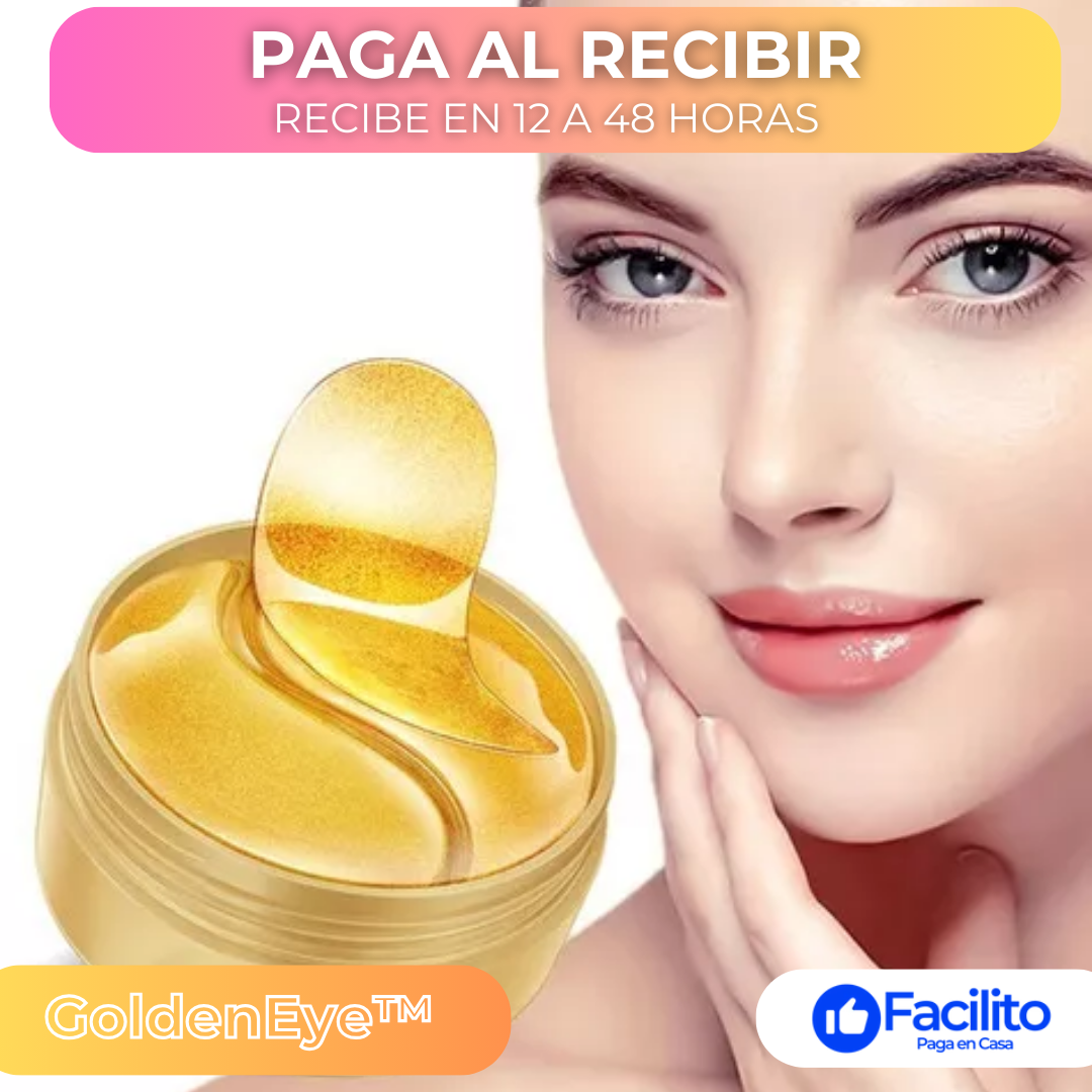 GoldenEye™ - Parches Para Contorno De Ojos Mascarilla Ojeras 60 Pads Palta Gold