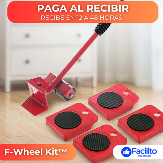 F-Wheel Kit™ - Kit Desplaza muebles PRO