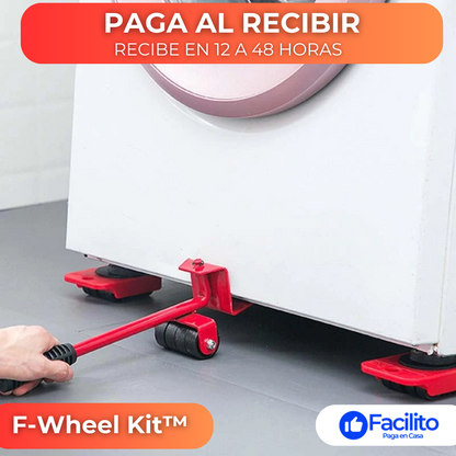 F-Wheel Kit™ - Kit Desplaza muebles PRO