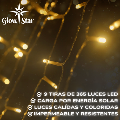 GlowStar™ - Luces Navideñas Solares