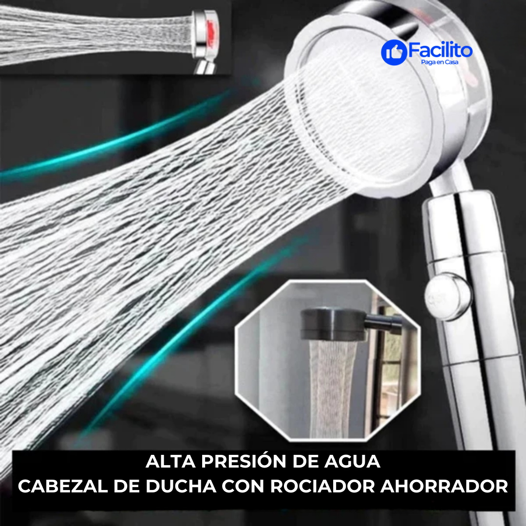 Vortex™ - Cabezal 360° de ahorro de agua