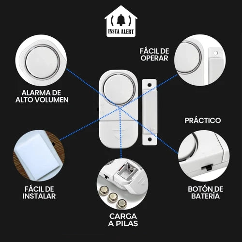 InstaAlert™ - Alarma para puertas