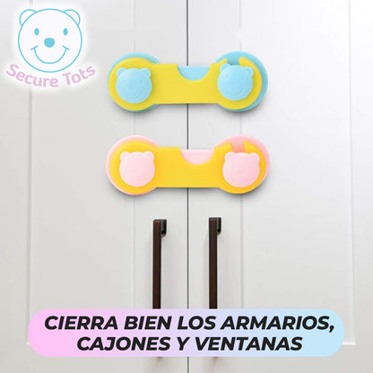 SecureTots™ - Seguros de puertas para bebes