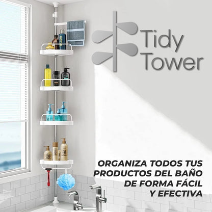 TidyTower™ - Esquinero de ducha ajustable