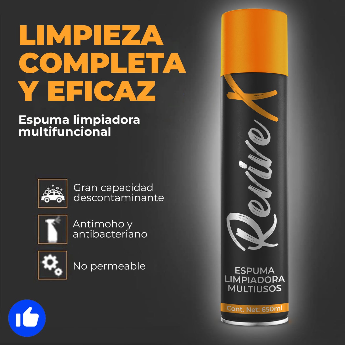 ReviveX™ - Spray renovador de autos profesional