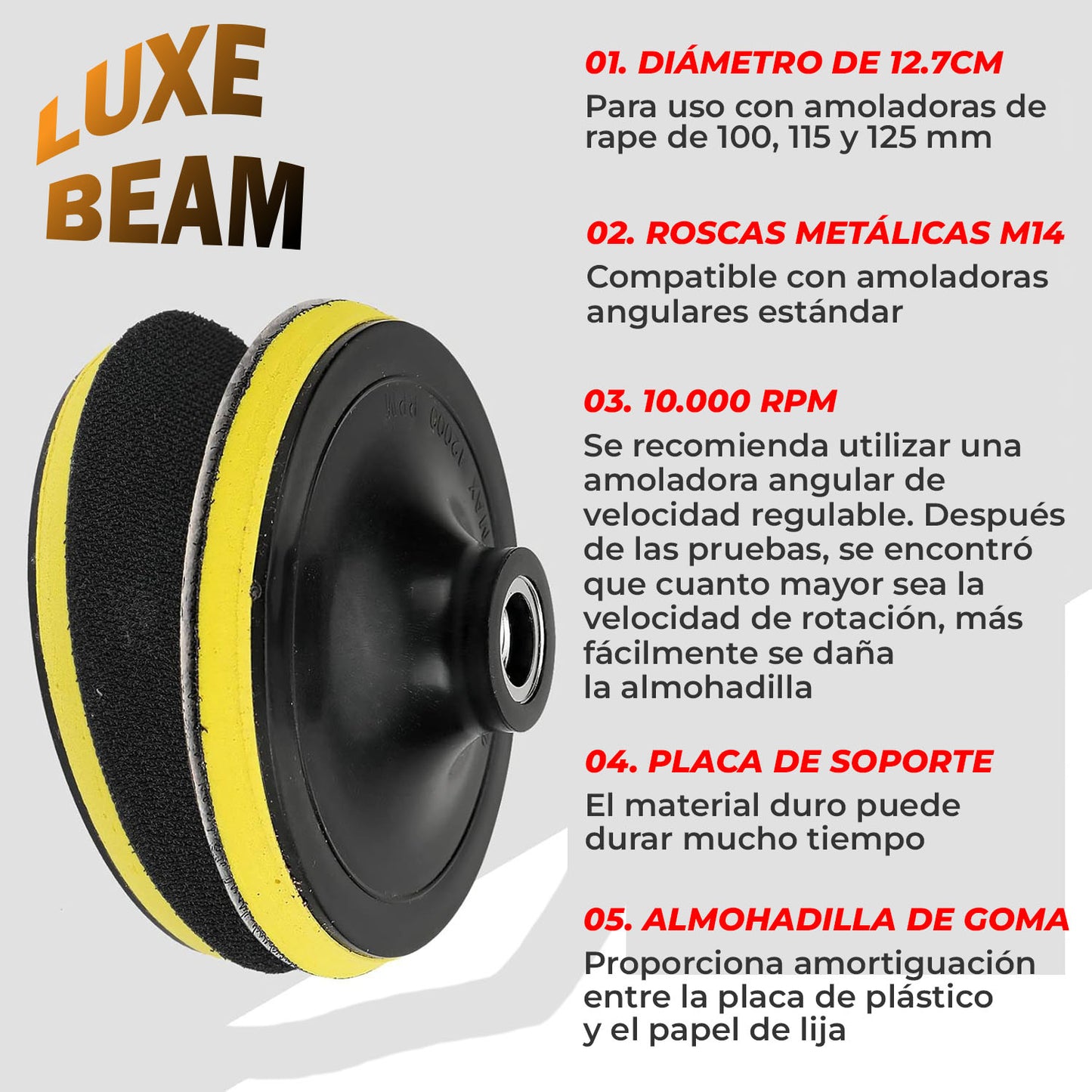 LuxeBeam™ - kit restaurador de faros