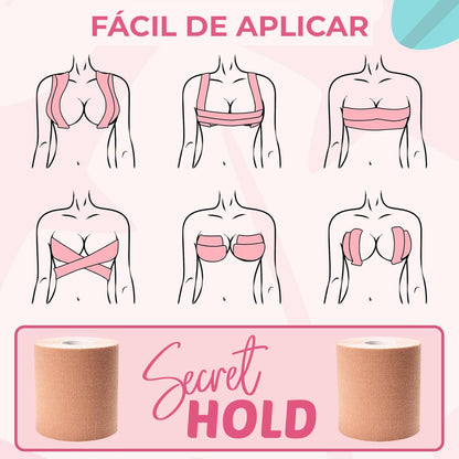SecretHold™ - Cinta sujetadora para senos