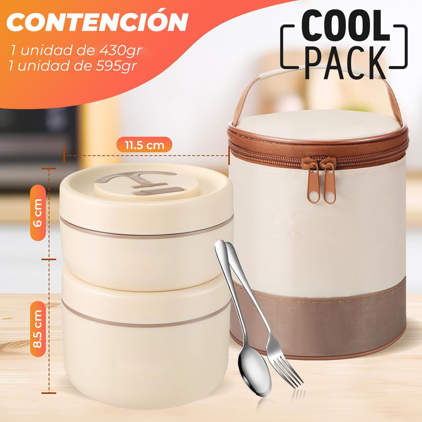 CoolPack™ - Loncheras isotérmicas transportables