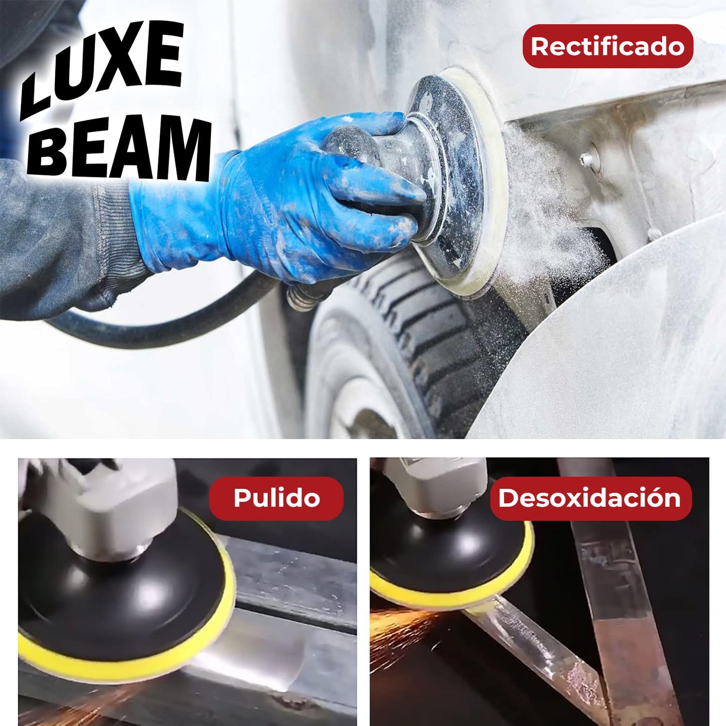 LuxeBeam™ - kit restaurador de faros