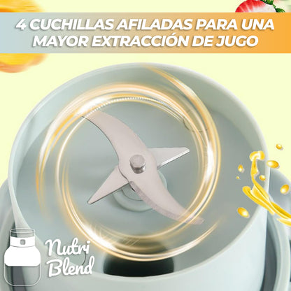 NutriBlend™ - Botella para batidos portátil