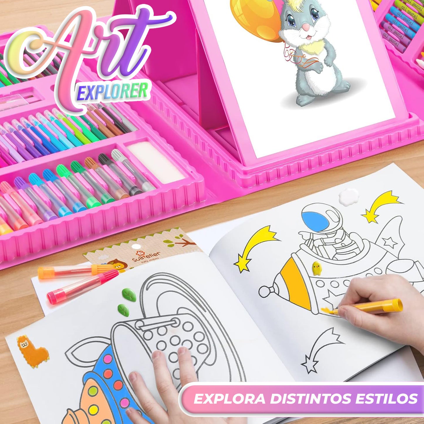 ArtExplorer™ - Kit de arte para niños