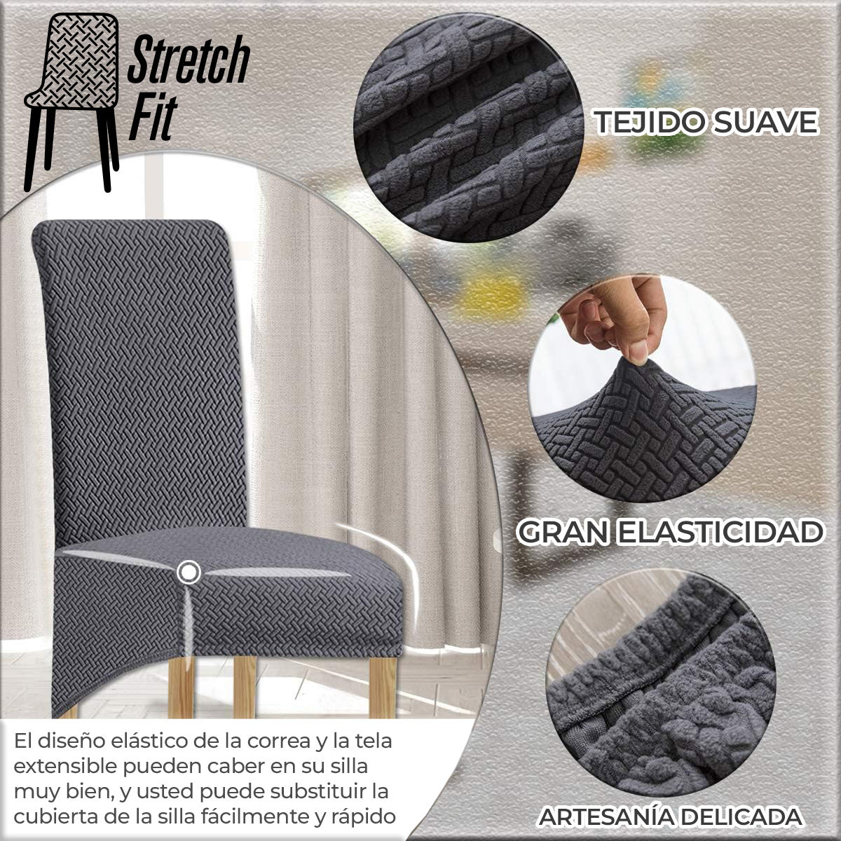 StretchFit™ - Fundas para sillas