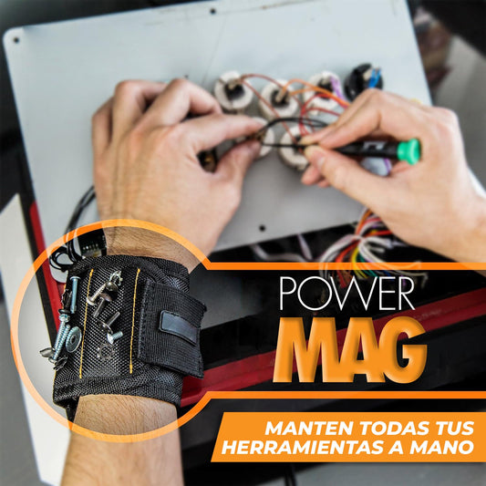 PowerMag™ - Muñequera magnetica para herramientas