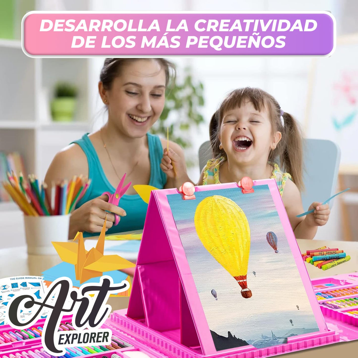 ArtExplorer™ - Kit de arte para niños