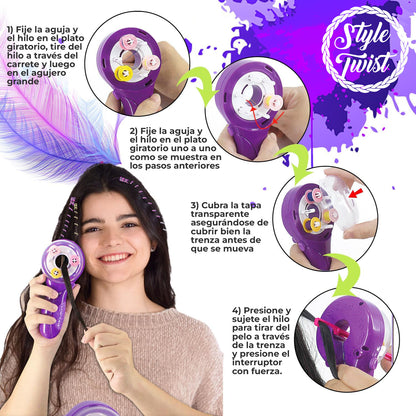 StyleTwist™ - Trenzadora automática de cabello