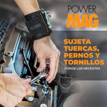 PowerMag™ - Muñequera magnetica para herramientas