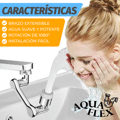 AquaFlex™ - Grifo Giratorio de 1080°