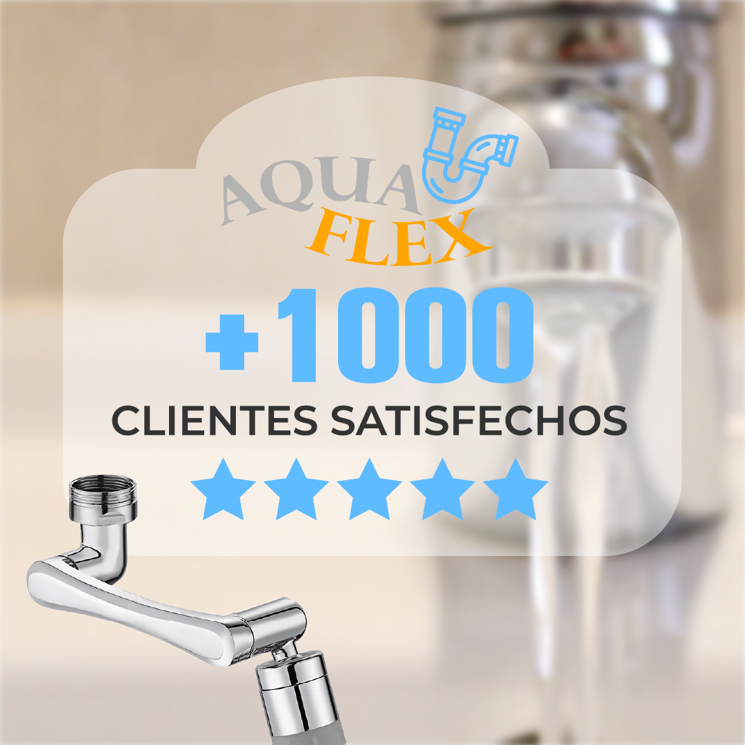 AquaFlex™ - Grifo Giratorio de 1080°