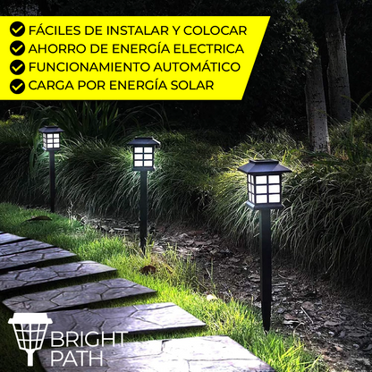 BrightPath™ - Luces Solares para Patio