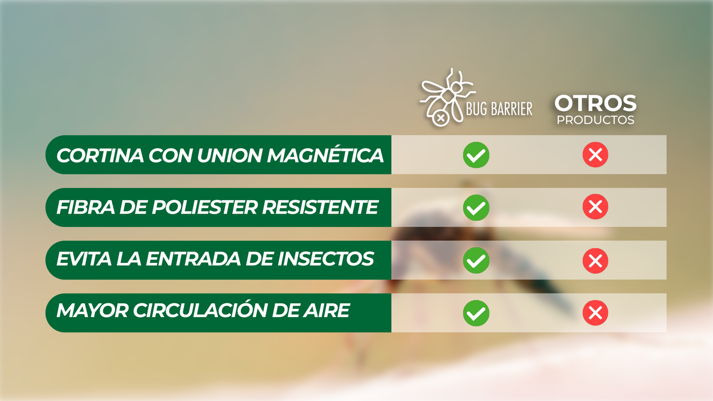 BugBarrier™ - ¡Mantén los insectos fuera fácilmente!