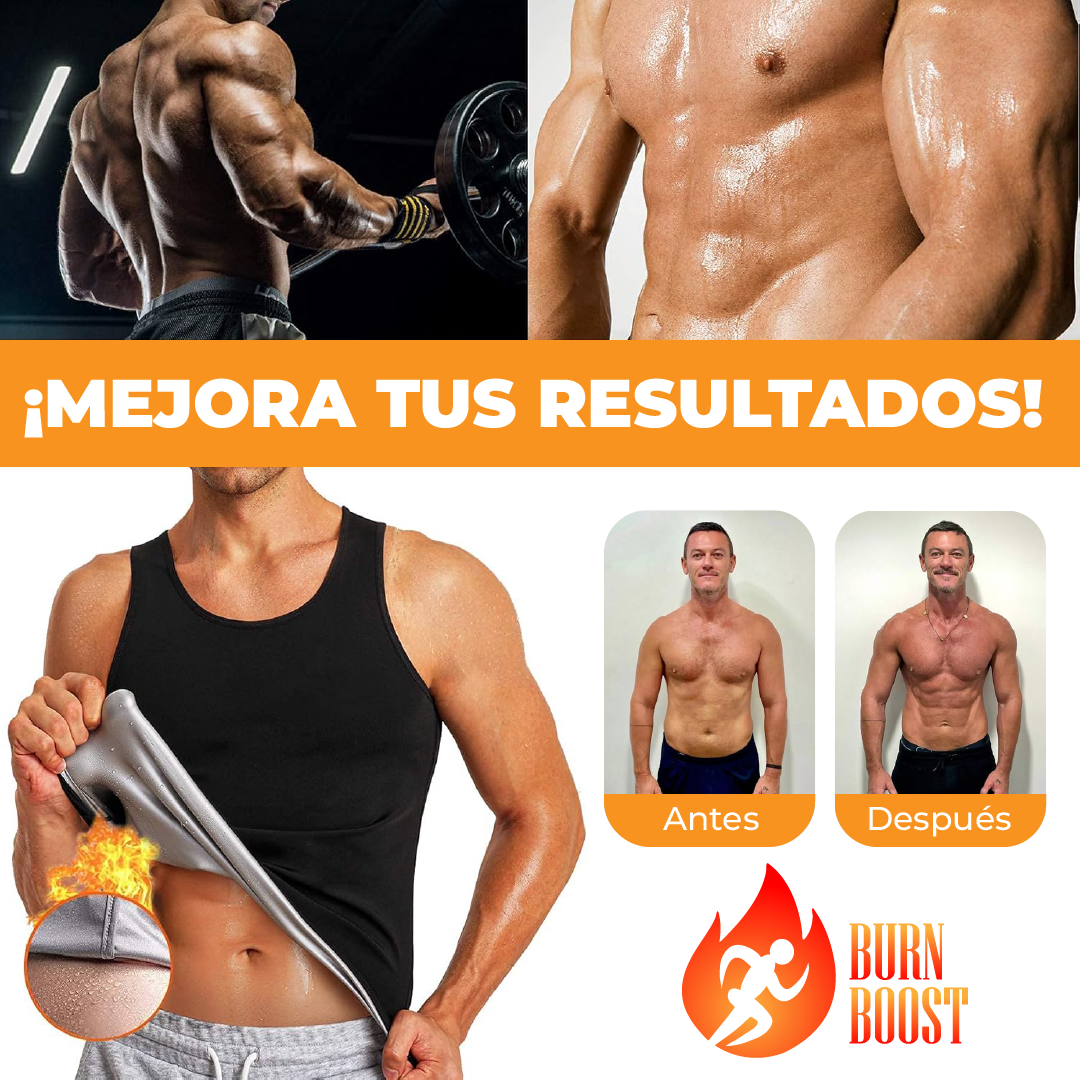 BurnBoost™ - Chaleco Sauna Para Entrenamiento