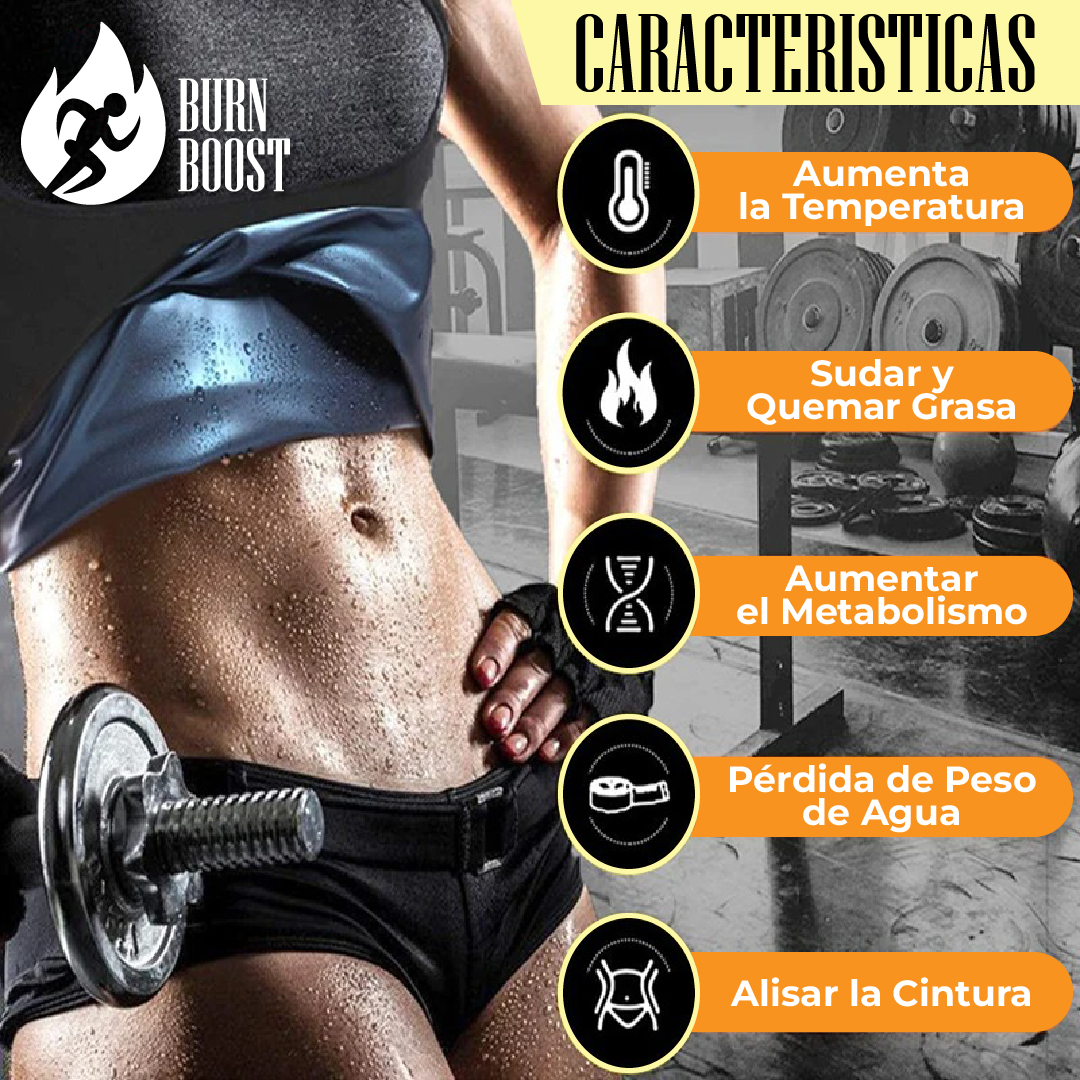 BurnBoost™ - Chaleco Sauna Para Entrenamiento