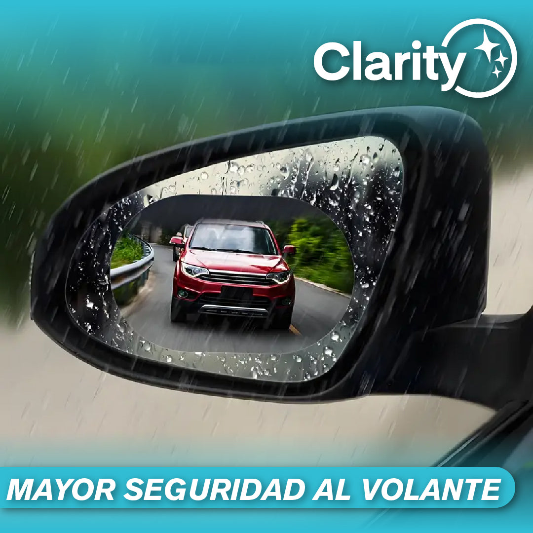 Clarity™ - Película Impermeable para Espejos Retrovisores