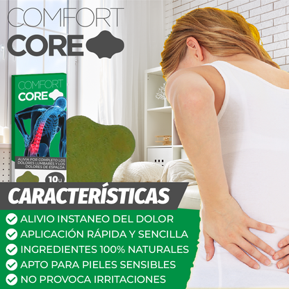 ComfortCore™ - Parches Lumbares Para Dolor de Espalda