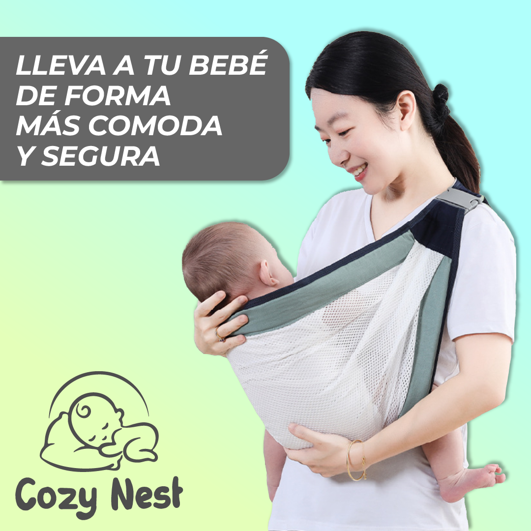 CozyNest™ - Portabebes Ajustable